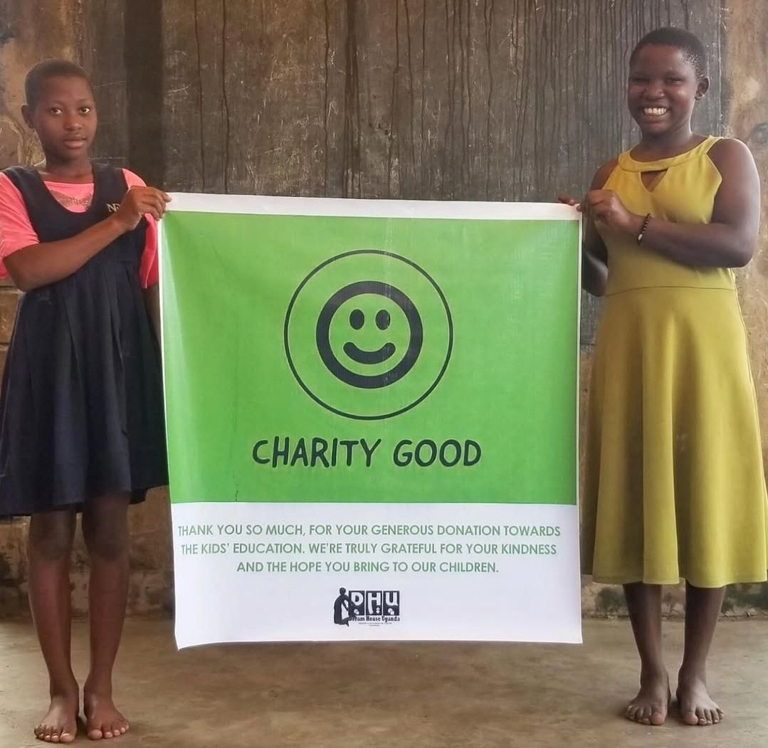 A thank-you from children supported by the education fund.