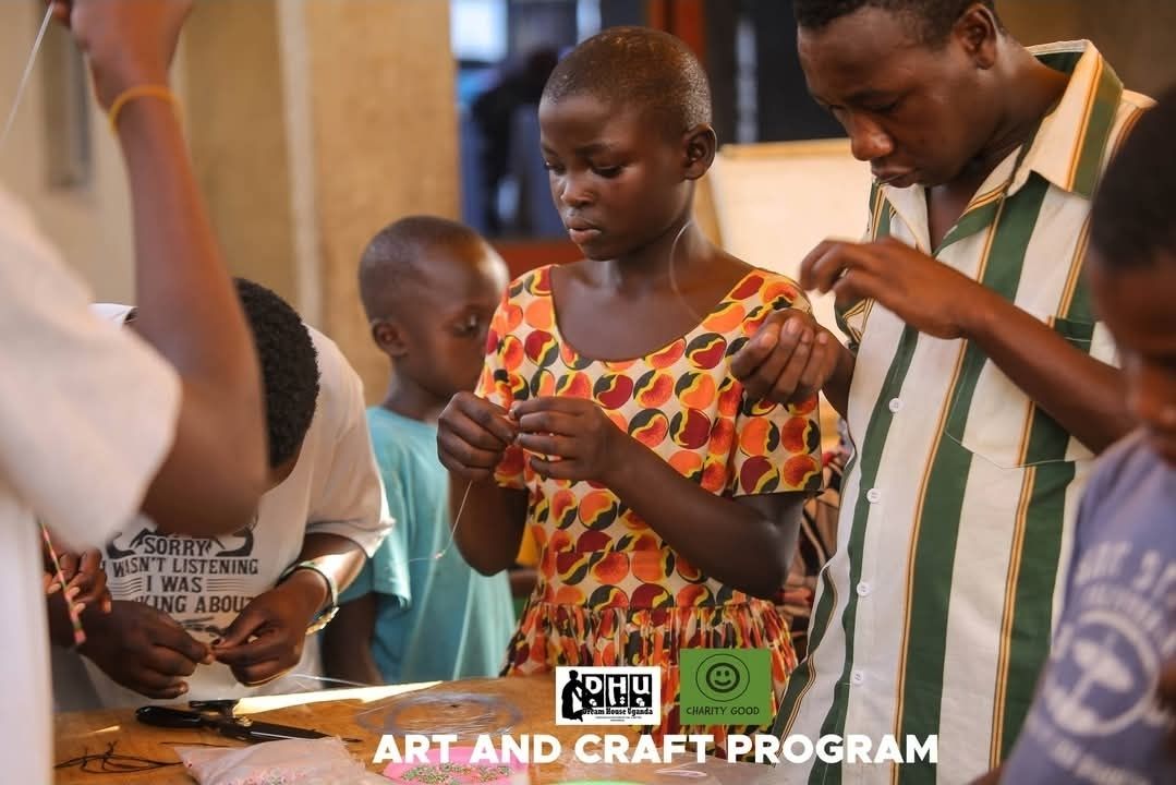 The Art and Craft Program in Uganda, run with Dream House Uganda Foundation.