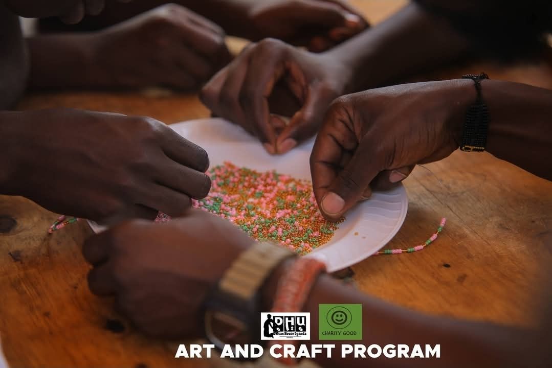 The Art and Craft Program in Uganda, run with Dream House Uganda Foundation.