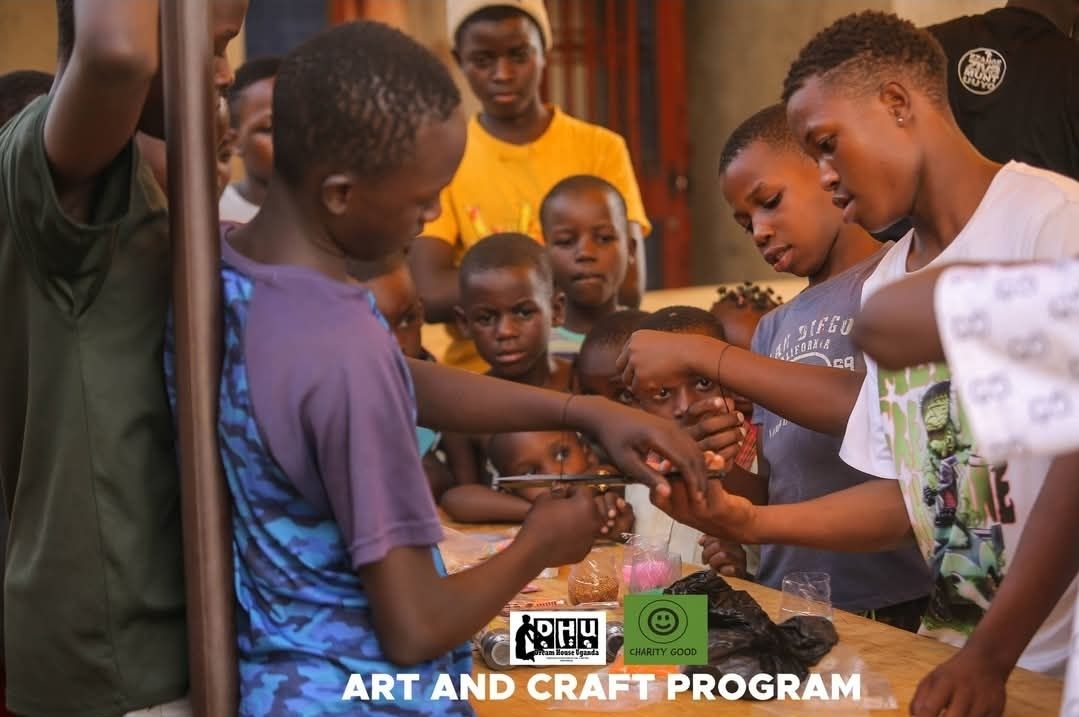 The Art and Craft Program in Uganda, run with Dream House Uganda Foundation.