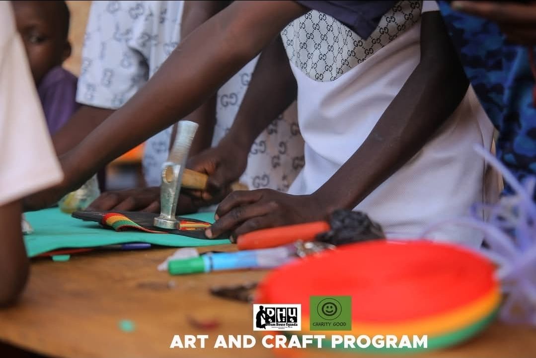 The Art and Craft Program in Uganda, run with Dream House Uganda Foundation.