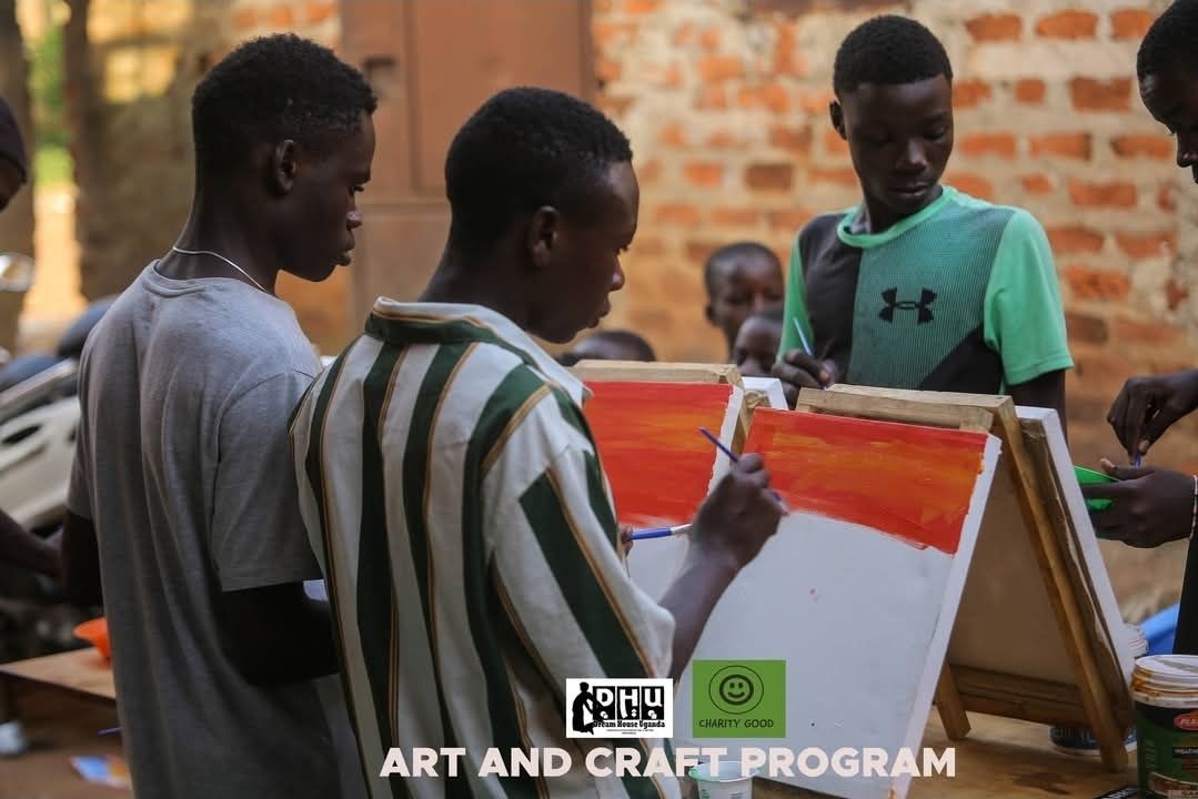 The Art and Craft Program in Uganda, run with Dream House Uganda Foundation.