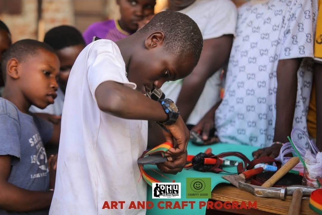 The Art and Craft Program in Uganda, run with Dream House Uganda Foundation.