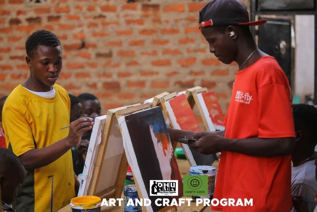 The Art and Craft Program in Uganda, run with Dream House Uganda Foundation.